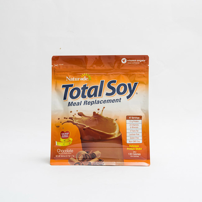 Αδιάβροχο VMPET Resealable φερμουάρ κλειδαριών επίπεδο κατώτατο σημείο σακουλών πλαστικών τσαντών στιλπνό μόνιμο