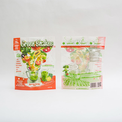 Moistureproof Ziplock φρούτων και λαχανικών συσκευάζοντας ξηρά πλαστική συσκευάζοντας τσάντα φρούτων