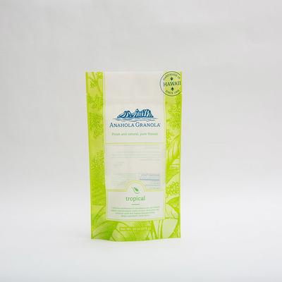 Πλαστικές τσάντες συνήθειας 24OZ Anahola Granola για τη συσκευασία τροφίμων πλαστικών σακουλών τροφίμων