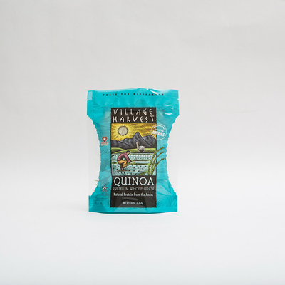 Quinoa 10oz PET12 τσάντες συσκευασίας τροφίμων σπόρων με τη σαφή Gravure παραθύρων εκτύπωση
