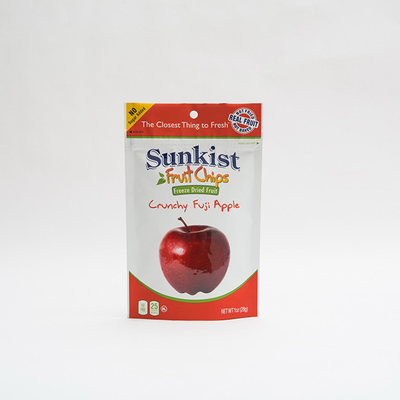 1OZ τα ξηρά τσιπ της Apple στέκονται επάνω την τσάντα σακουλών με τη συσκευασία τσαντών φερμουάρ συνήθειας κλειδαριών φερμουάρ