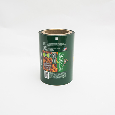 0.63OZ αμυγδάλων τροφίμων συσκευασίας ταινιών περικαλυμμάτων ταινιών που τυπώνεται λογότυπο ρόλων πλαστικών