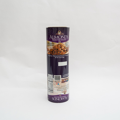 5.5oz οι σύνθετες ταινίες αμυγδάλων για το πλαστικό συσκευασίας τροφίμων συρρικνώνονται το ρόλο περικαλυμμάτων