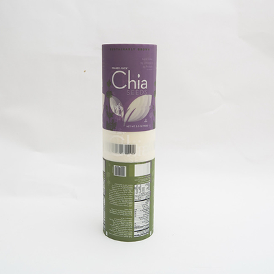 οι σπόροι 8.5oz Chia που τυπώνονται συρρικνώνονται το περικάλυμμα που συσκευάζει την εύκαμπτη αντιμικροβιακή συσκευασία τροφίμων ταινιών